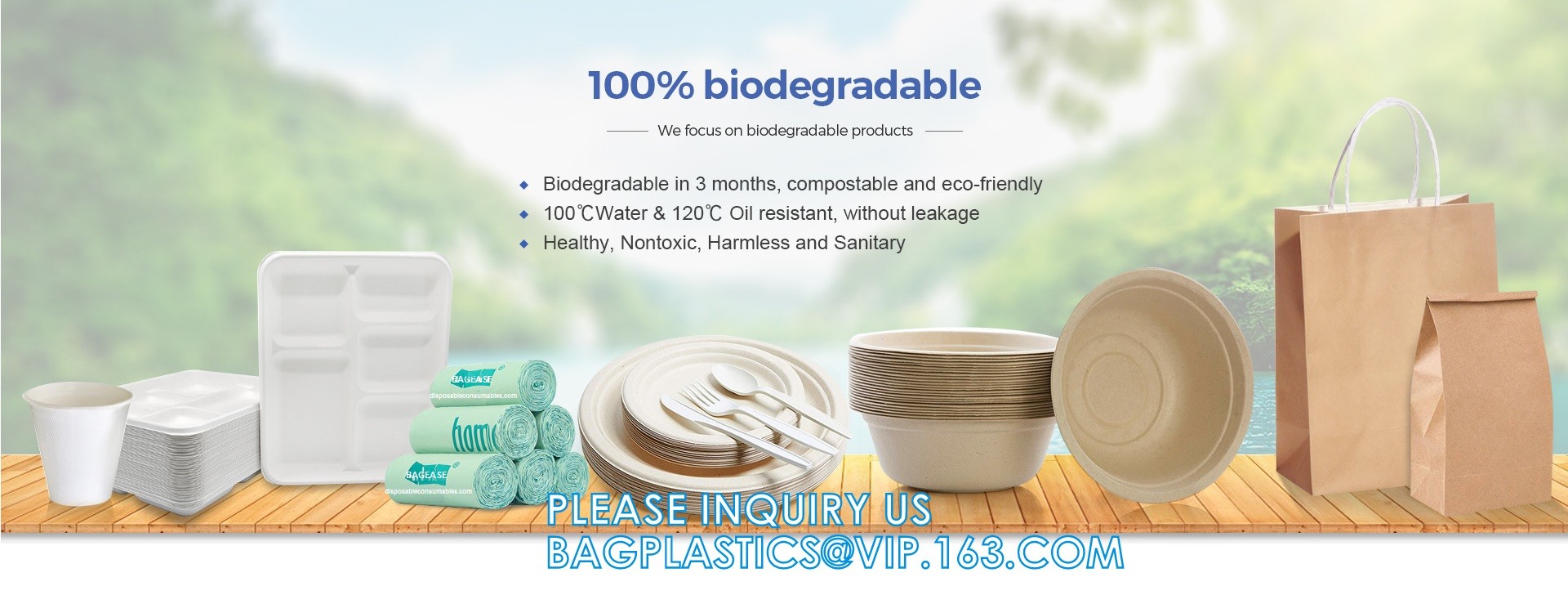 quality BIODEGRADABLE TABLEWARE factory