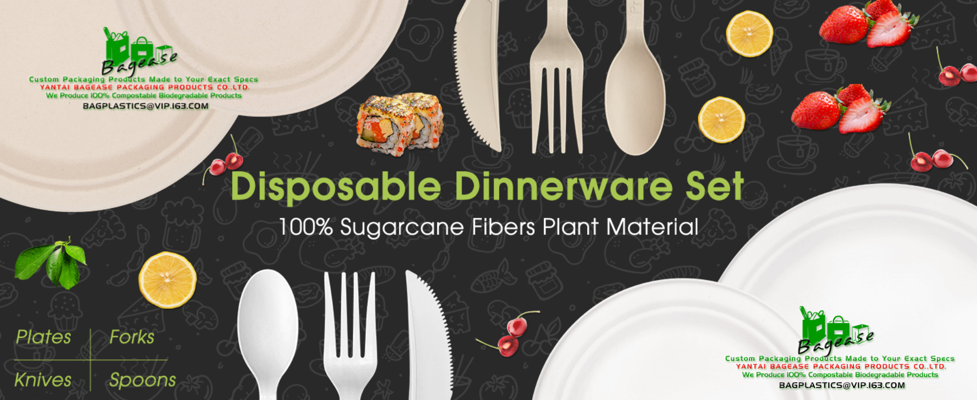 quality BIODEGRADABLE TABLEWARE PRODUCTS factory