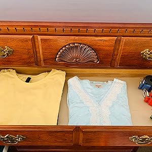 Non-Slip Shelf Liner, EVA Kitchen Liner, Non-Adhesive Liner, Original Smooth Shelf Liner, Durable Strong Grip Liner 6