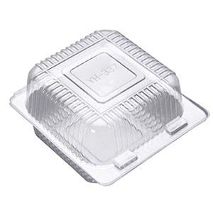 Square Hinged Food Container,Plastic Take Out Containers,Disposable Clamshell Food Containers For Salads,Pasta 2