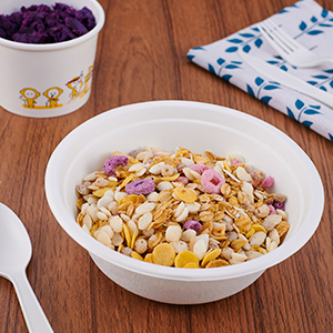 12 Oz Paper Bowls, Disposable Compostable Bowls, Biodegradable Soup Bowls Made Of Natural Bagasse, Eco-Friend 1