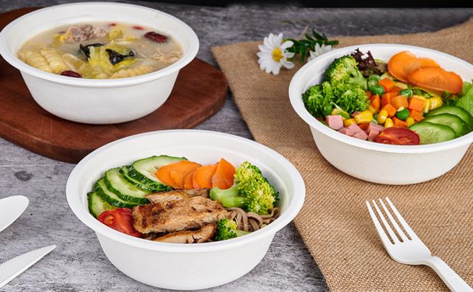 12 Oz Paper Bowls, Disposable Compostable Bowls, Biodegradable Soup Bowls Made Of Natural Bagasse, Eco-Friend 4