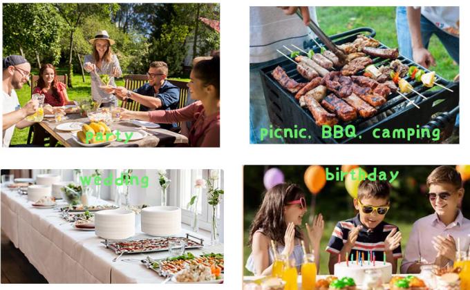 Compostable Cutlery Set Eco-Friendly Heavy Duty Utensils (50 Forks, 50 Spoons, 50 Knives) Biodegradable Utensils 5