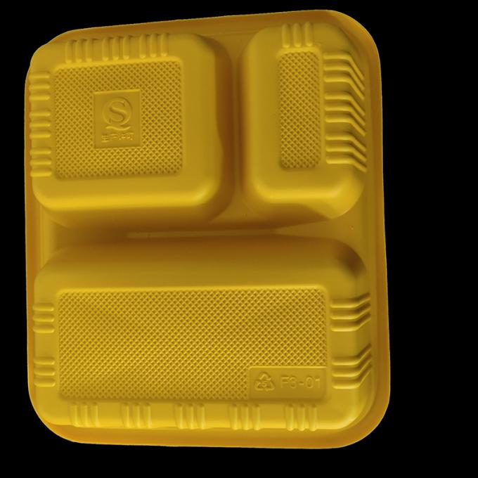 1000ml Rectangular Single Compartments Disposable Microwavable Takeaway Food Container Custom LOGO PP Lunch Bento Box 1