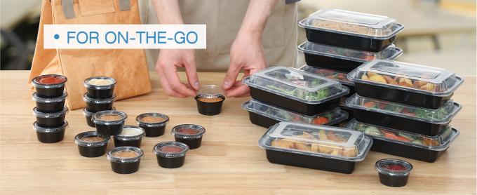 Portion Cups With Lids, Mini Containers For Portion Controll, Jello Shots, Meal Prep, Sauce Cups, Slime, Condiment 3