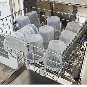 Food Storage Containers With Lids 8oz, 16oz, 32oz Freezer Deli Cups Combo Pack, 44 Sets BPA-Free Leakproof Round 4