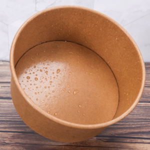 Kraft Paper Bowls With Lid, 25 Oz Disposable Soup Salad Serving Bowls, To Go Food Container For Party Dessert 2