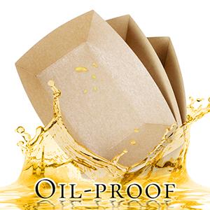 Kraft Paper Recyclable Eco-Friendly Food Serving Boats Take Out Food Trays Party Supplies For Tacos, Nachos 7