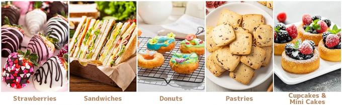 Paper Charcuterie Boxes with Clear Lids