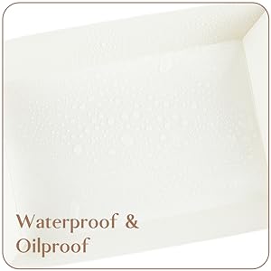 Clear Lids, 8 X 5 Inch Large Disposable Bakery Boxes, Food Containers For Cake Slice, Cupcakes, Sandwiches 1