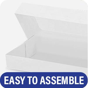 Chocolate Covered Strawberry Boxes Recyclable Size Of 16" X 6.5" X 1.75" (15 Pieces) Easy Auto Pop-Up 4