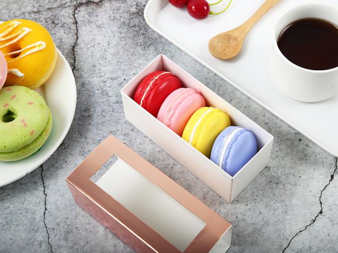 Macaron Boxes, Macaron Gift Box For 12 (Interior Measurement 7.3×4.2 ×1.9 Inches), Macaron Packaging Boxes 1