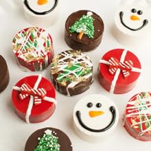 Bakery Boxes With Window 16" X 6.5" X 3", Cookie Boxes, Auto-Popup Long Treat Boxes For Cookies, Strawberries 4