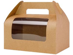 Party Favor Treat Boxes, Goodie Boxes, Gable Paper Gift Boxes With Handles. Rainbow Party Decoration Supplie 7