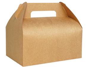 Party Favor Treat Boxes, Goodie Boxes, Gable Paper Gift Boxes With Handles. Rainbow Party Decoration Supplie 8