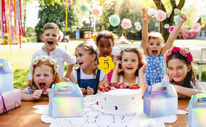 Party Treat Boxes, Iridescent Metallic Foil Gift Boxes- arty Favors, Goodie Candy Boxes for Wedding, Birthday 0