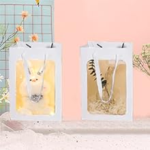 Bags With Window 10x7x5 Gift Bags For Mother'S Day Proposal Candy Gift, Festival Gift Packaging 3
