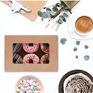 40 Oz Take Out Food Containers (50 Pack) Disposable Kraft Paper Food Container Takeout Box 1