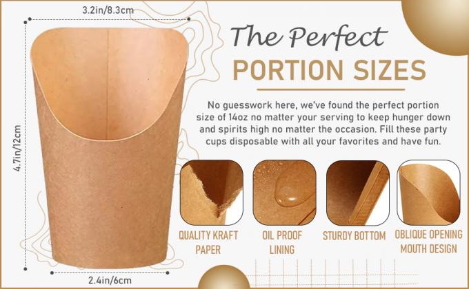 14oz Charcuterie Cups - Perfectly Portioned Appetizer Cups For Parties, Events, Weddings & More 1