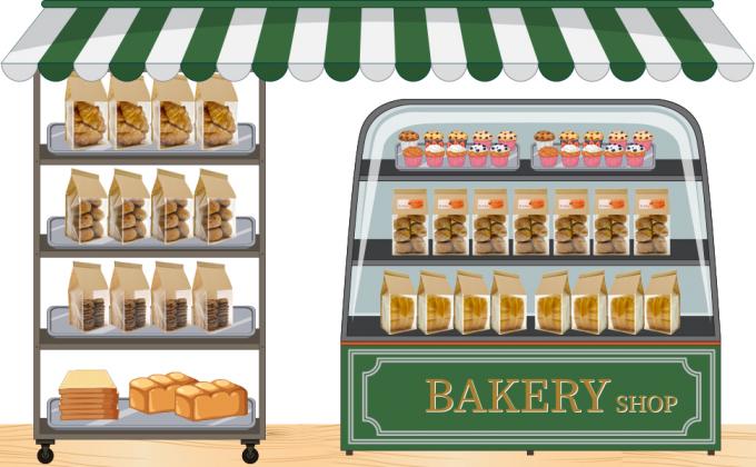 Large Bread Bags, 13.7 X 8.2 X 3.5 Inches Kraft Paper Bakery Bags With Windows Tin Tie Tab Lock Large Bread Bags 0