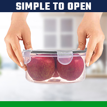 Hard Plastic Food Storage Containers With Lids Airtight-85 OZ To Sauces Box, Stackable Kitchen Bowls Set Meal Prep 6