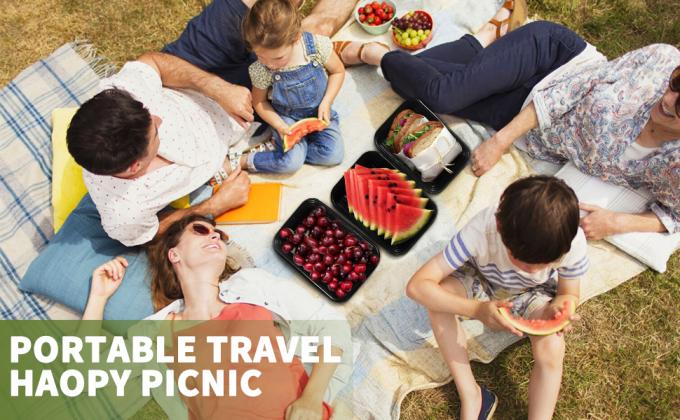 32oz Meal Prep Containers, Bento Boxes Reusable, BPA Free Food Prep Storage Containers With Lids, Stackable, Dish 2