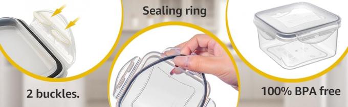 Food Storage Containers With Airtight Lid Container Sets Kitchen Organization, Meal-Prep Lunch Containers 1