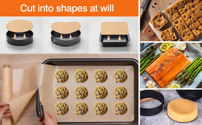 Silicone Baking Mat Roll -16IN X 10FT Non Stick Heat Resistant Food Grade Baking Mats, Reusable Freeze Dryer Mat 0