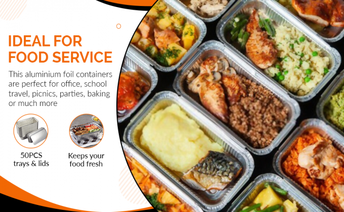 ALUMINIUM FOIL CONTAINER, FOIL ROLL WRAP, PARTYWARE, BAKEWARE, DINNERWARE, TABLEWARE, PARCHMENT PAPER 1