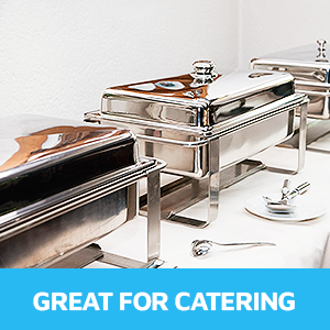 9x13 Tins For Cooking, Baking & Catering Heavy Duty Disposable Cookware Steam Table Trays For Buffet & Food Prepping 3