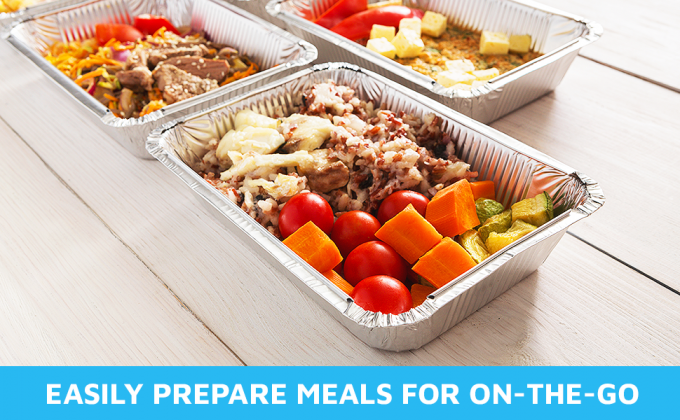 9x13 Tins For Cooking, Baking & Catering Heavy Duty Disposable Cookware Steam Table Trays For Buffet & Food Prepping 4