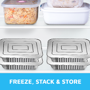 9x13 Tins For Cooking, Baking & Catering Heavy Duty Disposable Cookware Steam Table Trays For Buffet & Food Prepping 7