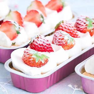 Loaf Pans With Lids Aluminum Foil Mini Cake Pans, Rectangle Baking Tins Containers For Brownie Muffin Bread 2