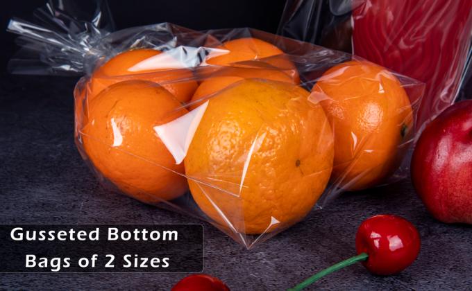 gusset cellophane bags with twist ties cellophane gift bags