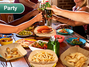 Air Fryer Paper Liners,125Pcs Parchment Paper, Air Fryer Disposable Paper Liner For Microwave, Air Fryer Liner 5