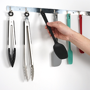 Silicone Rubber Spatula Set, For Cooking & Baking, Dishwasher Safe, 5pcs Spatula + 5pcs Measuring Spoon 10