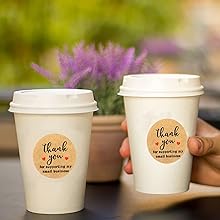 Thank You Rainbow Holo Stickers Thank You for Supporting My Small Business Self-Adhesive Sealing