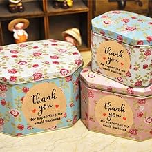 Thank You Rainbow Holo Stickers Thank You for Supporting My Small Business Self-Adhesive Sealing