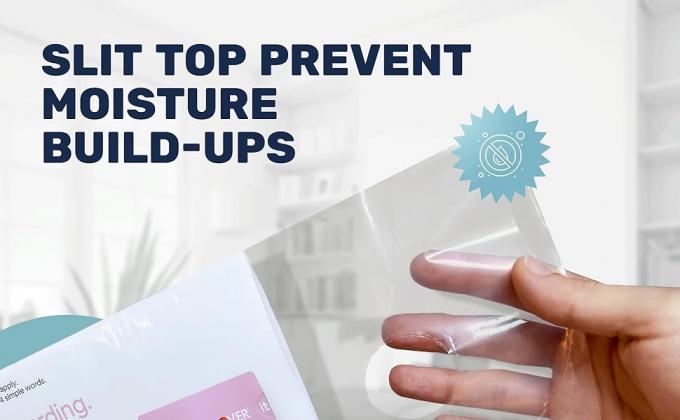 Door Hanger Bags 6 X 12 Inches - Clear Door Hanger Bags Protects Flyers, Brochures, Notices, Printed Materials 1