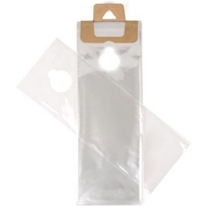 Door Hanger Bags (1000 Bags) For Door Knob Flyers Promotions Coupons | Clear Plastic Poly Hanging Bags For Mail 2
