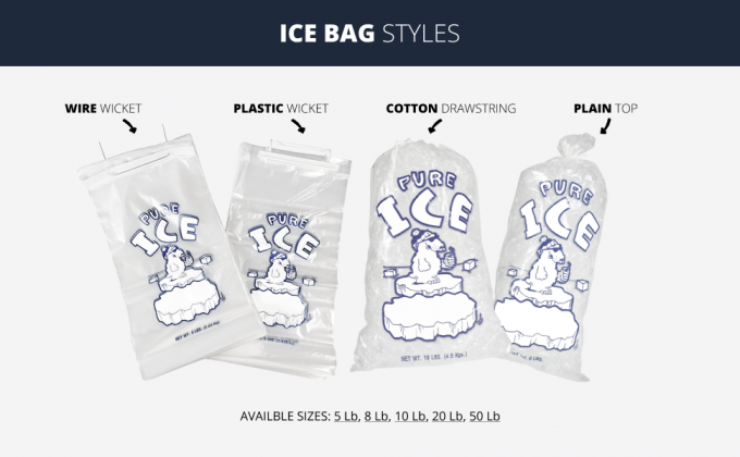 Ice Bags for Ice Machine, Heavy-Duty Reusable Ice Cube Bags, Portable Storage and Freezer Keeper 3