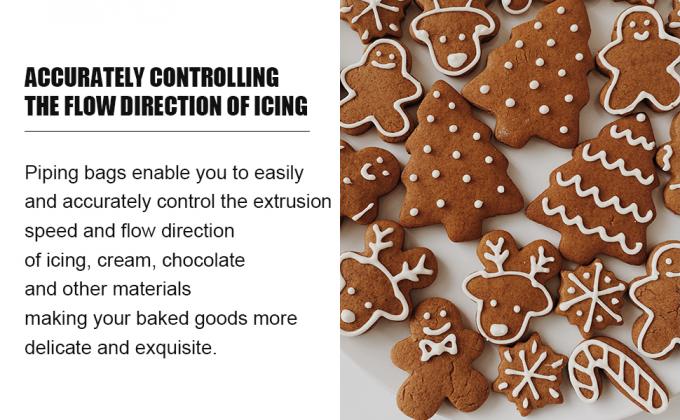 Piping Bags, Pastry Bags 12 Inch 100pcs, Disposable Icing Piping Pastry Bags For Cookie/Cake Decorating Supplies 1