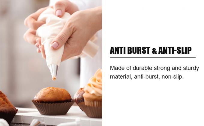 Piping Bags, Pastry Bags 12 Inch 100pcs, Disposable Icing Piping Pastry Bags For Cookie/Cake Decorating Supplies 2