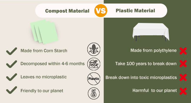 disposable tablecloth