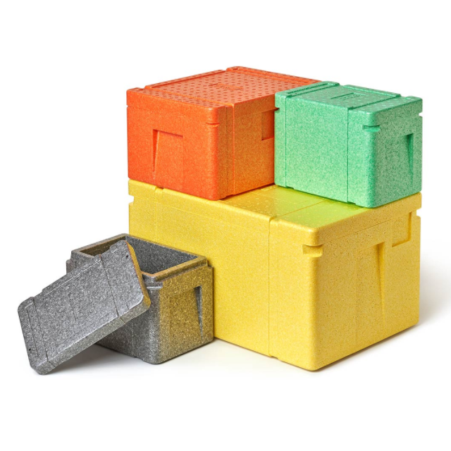 OEM Expanded Polypropylene EPP Foam Forming Cooler Box For Food Epp Foam Cooler Box For Traveling or Camping 8