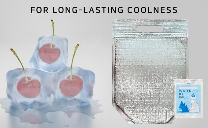 insulated Lunch Bag With Zip Lock & Handle, Reusable Cool & Thermal Bags, Cooler Pouch, Hot & Cold, Ideal For Sandwich 12