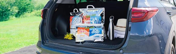 Hot And Cold Insulated Bags For Food Delivery, Grocery Shopping Bags, Food Storage Hot And Frozen Food For Travel 0