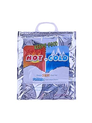 Hot And Cold Insulated Bags For Food Delivery, Grocery Shopping Bags, Food Storage Hot And Frozen Food For Travel 6