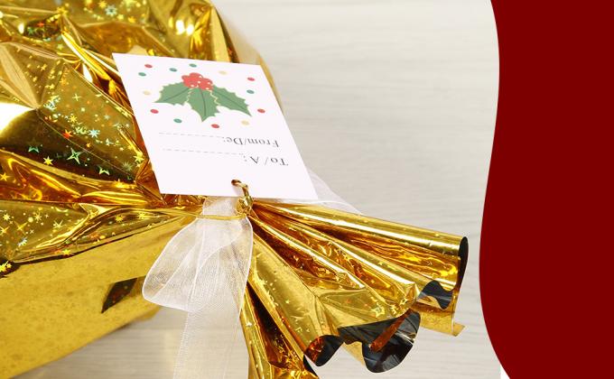 Gift Bags,Assorted Size Christmas Gift Bags With Tags,Christmas Drawstring Gift Bags, Holiday Gift Wrapping Sack 3