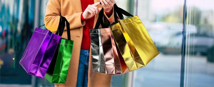 Colorful Gift Bags With Tissues – 9PCS Reusable Gift Bags Medium Size - Perfect As Goodie Bags, Birthday Gift Bag 8